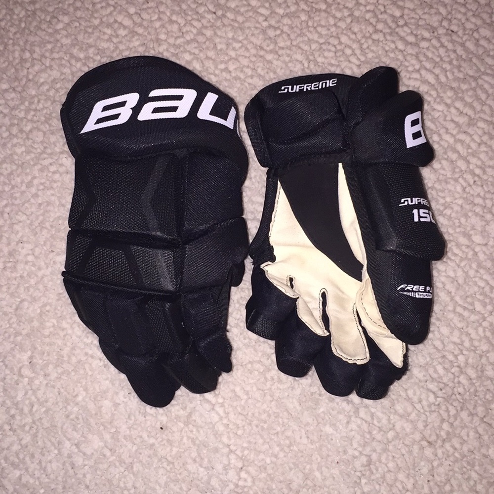 Bauer supreme 150 hockey gloves